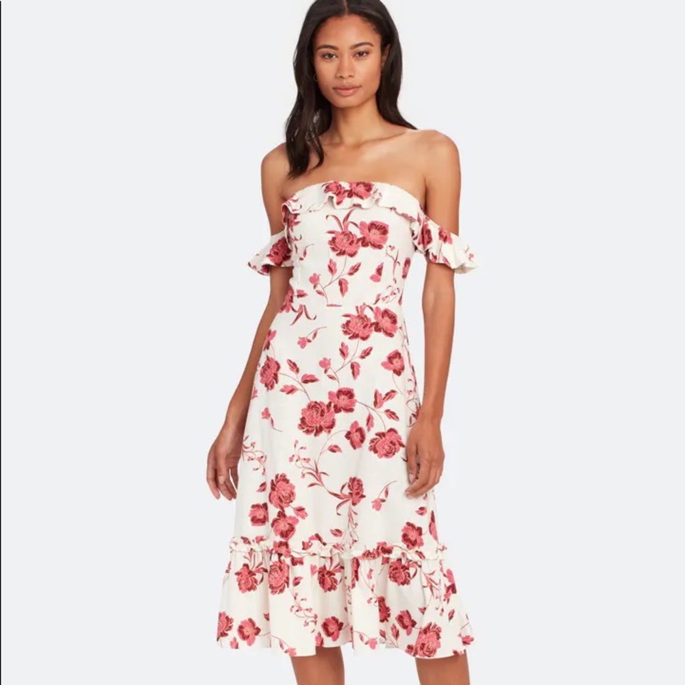 MISA floral dress